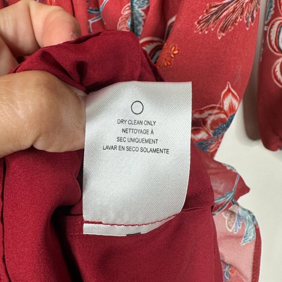 NWT SACHIN + BABI Mackenzie Dress Eastern Gouache Botanical Mini Casual Flowy S - Picture 10 of 14